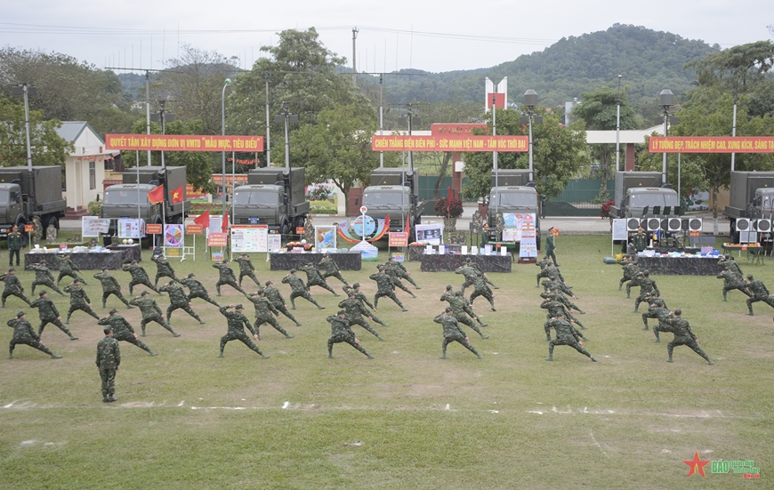 Lữ đoàn 87, Cục Tác chiến Điện tử ra quân huấn luyện năm 2024